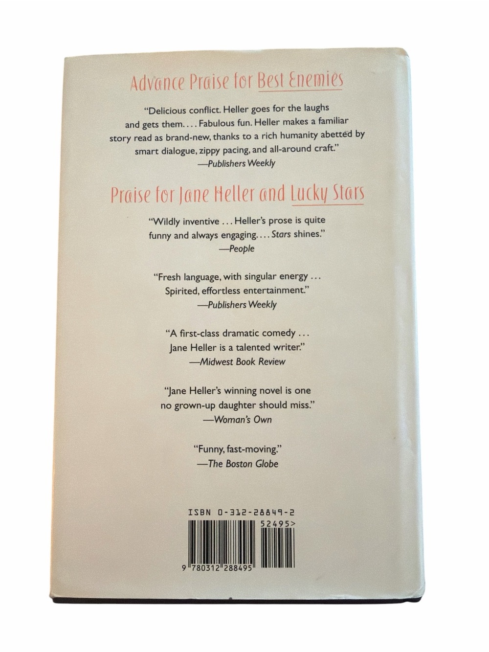 Best Enemies by Jane Heller is a romantic comedy novel - Picture 2 of 3